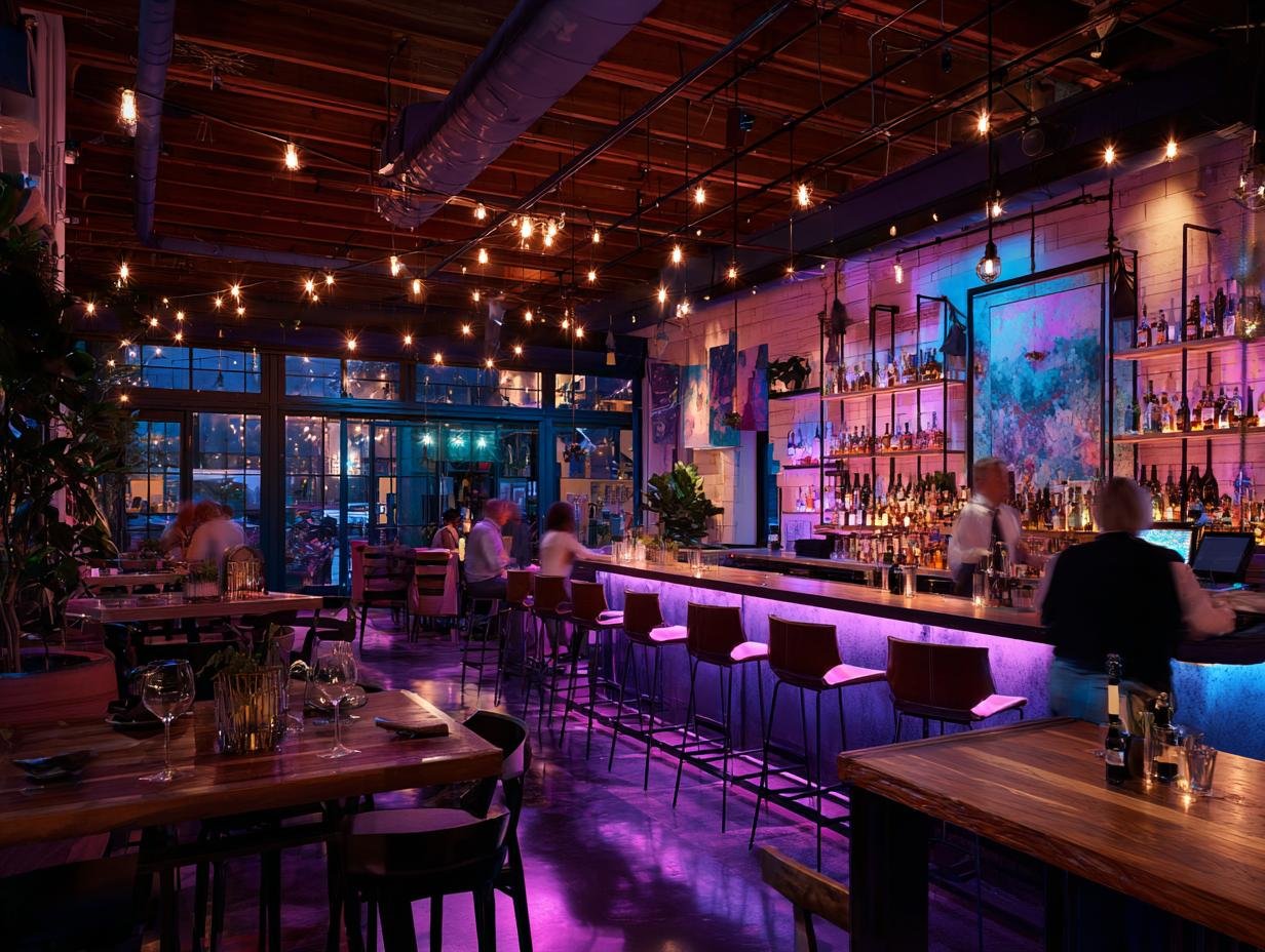 L & C Hospitality restaurant interior