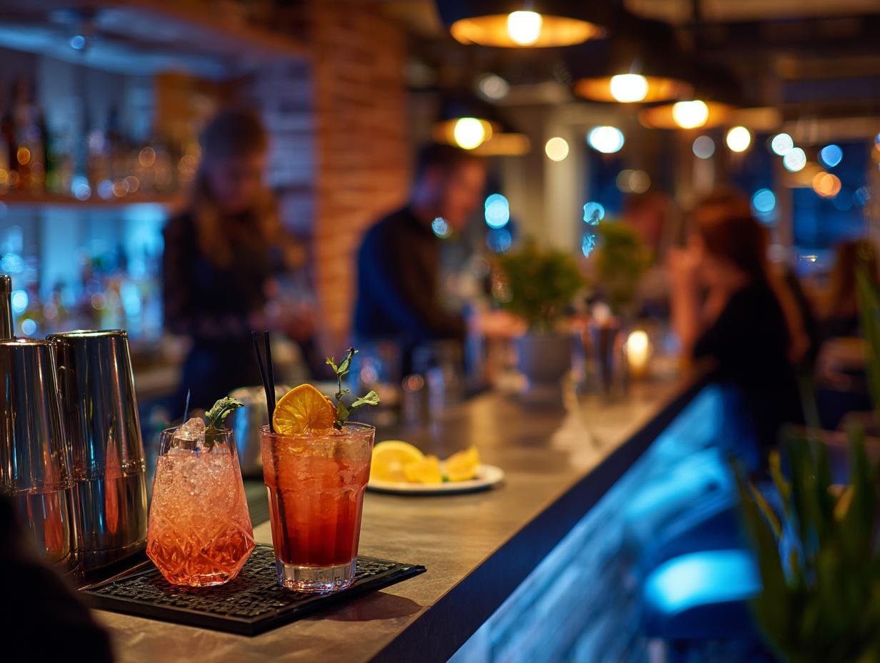 Cocktail presentation